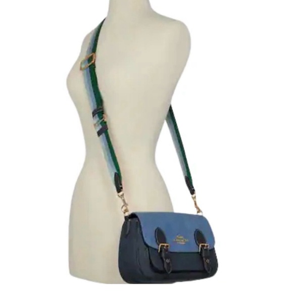 Coach Lucy Denim Crossbody Denim Bag RARE FIND - Picture 8 of 14